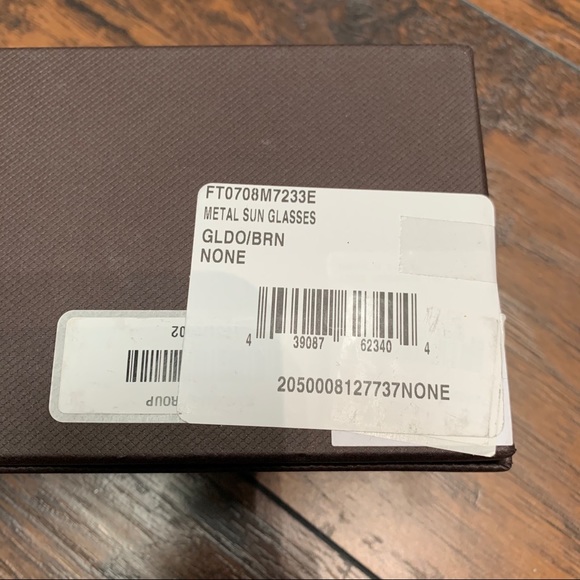 Tom Ford 48mm Metal Aviator Polarized Sunglasses - Picture 6 of 9